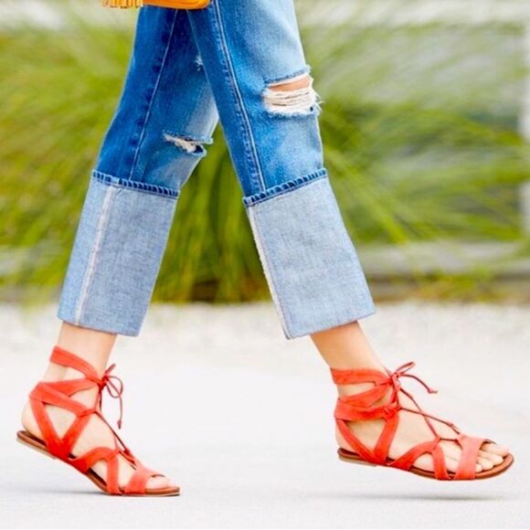 Sole Society Shoes - NWOT Sole Society Beirut Gladiator Sandal in Paprika 9